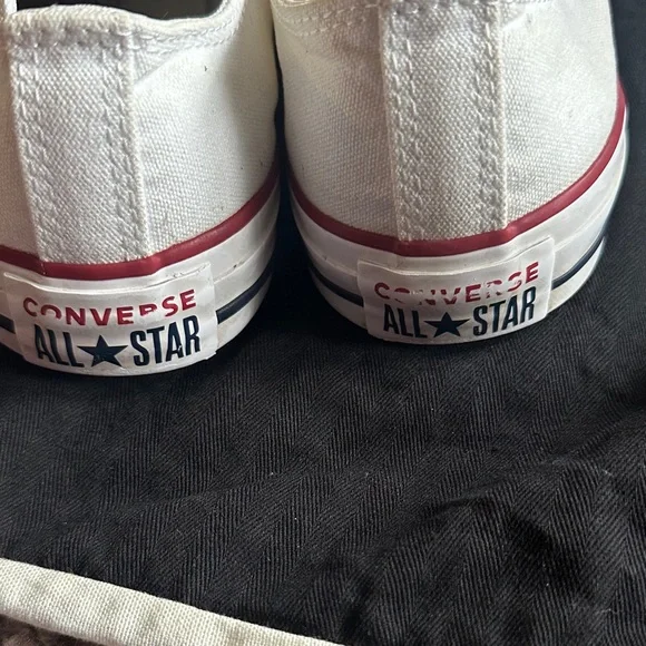 Two Pair Men’s 6 Converse Sky Blue and white Canvas Shoes - Picture 10 of 12